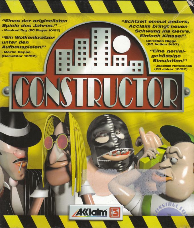 Front Cover for Constructor (DOS)
