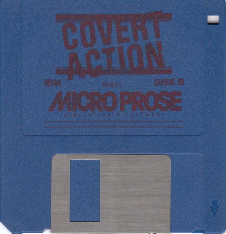 Media for Sid Meier's Covert Action (DOS): Disk 2/2