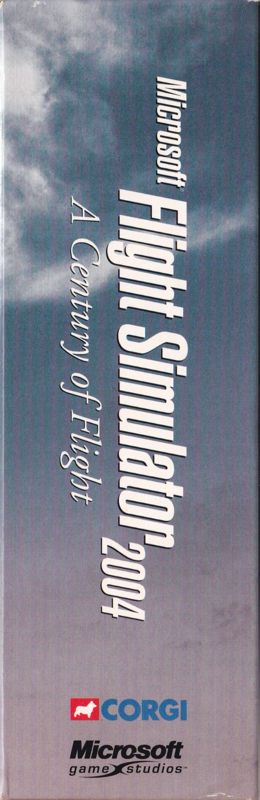 Spine/Sides for Microsoft Flight Simulator 2004: A Century of Flight (Windows) (Includes steel box release and a Corgi model): Right