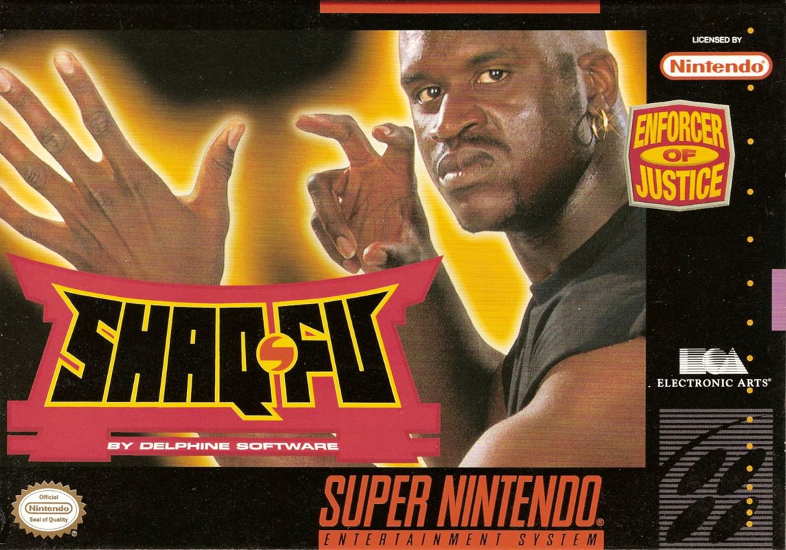 Front Cover for Shaq Fu (SNES)