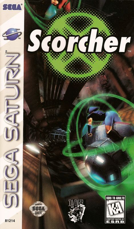 Front Cover for Scorcher (SEGA Saturn)