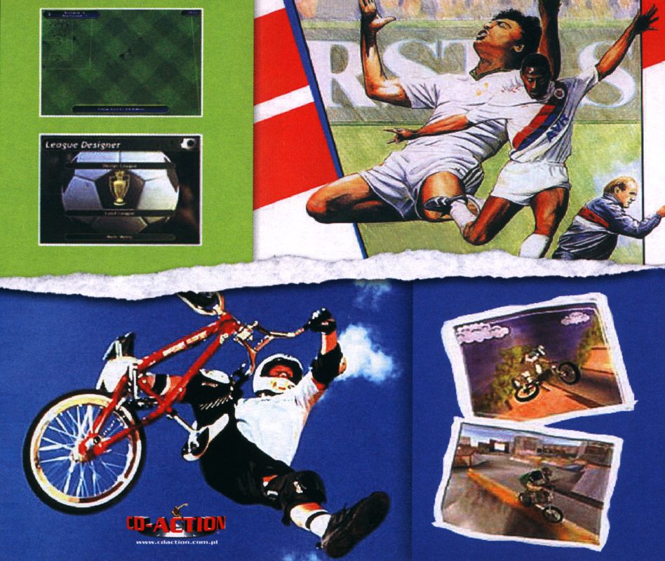 Back Cover for Kick Off 02 (Windows) (CD-Action magazine #8/2003 covermount)