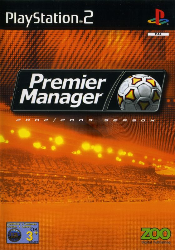 Front Cover for Premier Manager: 2002/2003 Season (PlayStation 2)