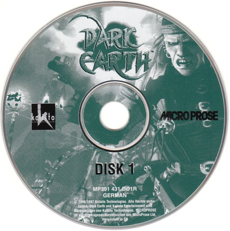 Media for Dark Earth (Windows): Disc 1