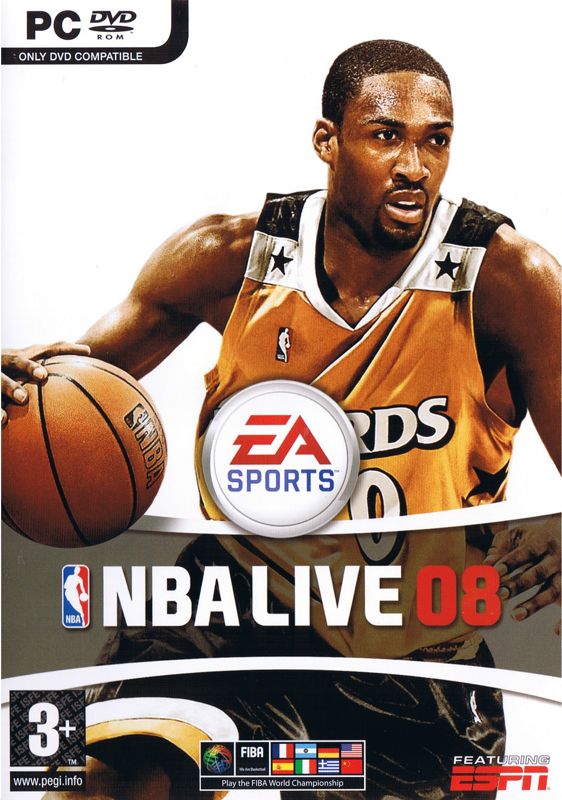 Front Cover for NBA Live 08 (Windows)