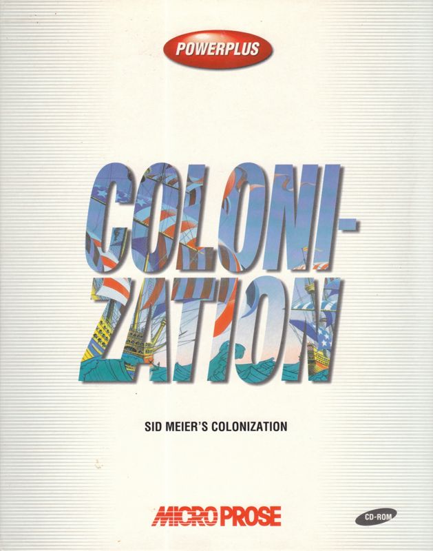 Front Cover for Sid Meier's Colonization (DOS) (PowerPlus release)