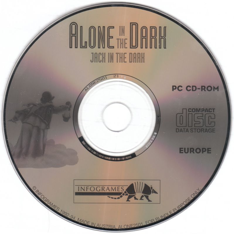 Media for Alone in the Dark (DOS) (Alone in the Dark + Jack in the Dark version)