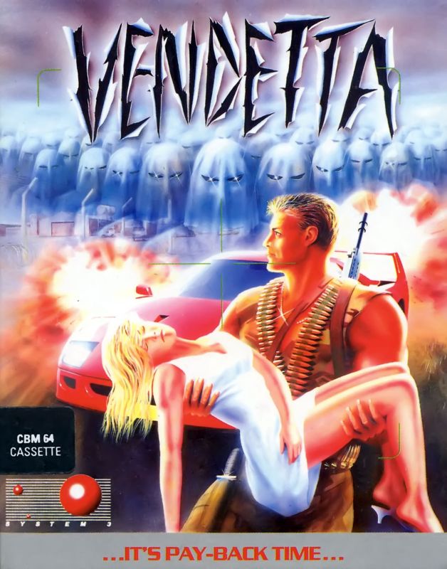 Front Cover for Vendetta (Commodore 64)