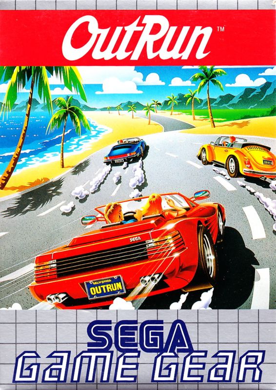 Front Cover for OutRun (Game Gear)