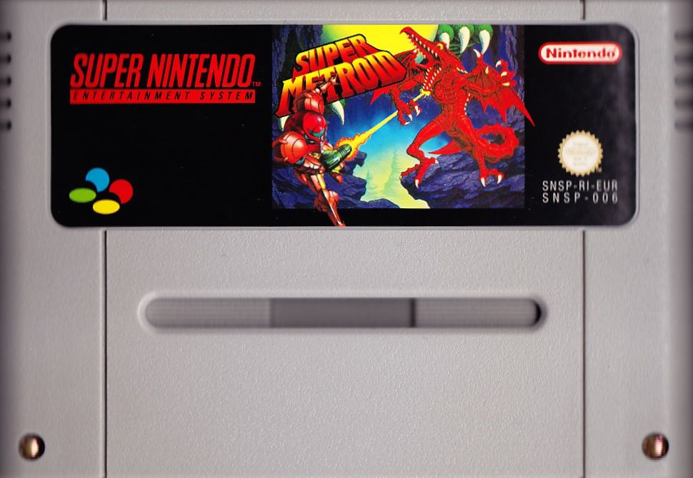 Media for Super Metroid (SNES) (Super Classic Series release)