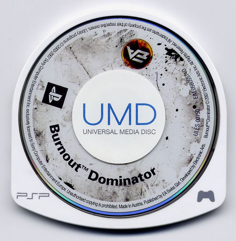 Media for Burnout: Dominator (PSP)