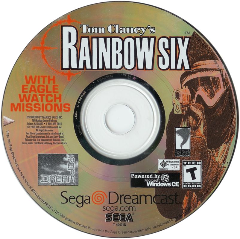 Media for Tom Clancy's Rainbow Six (Dreamcast)