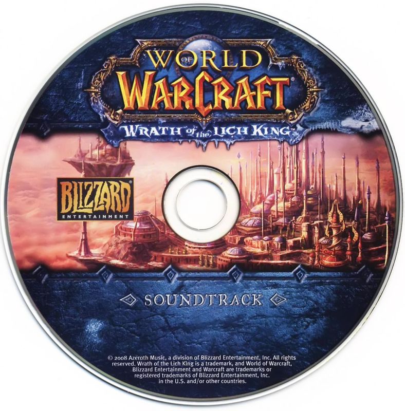 Soundtrack for World of WarCraft: Wrath of the Lich King (Collector's Edition) (Macintosh and Windows): Media