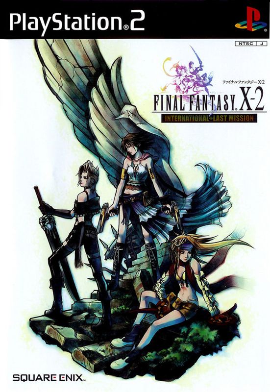 Front Cover for Final Fantasy X-2: International + Last Mission (PlayStation 2)