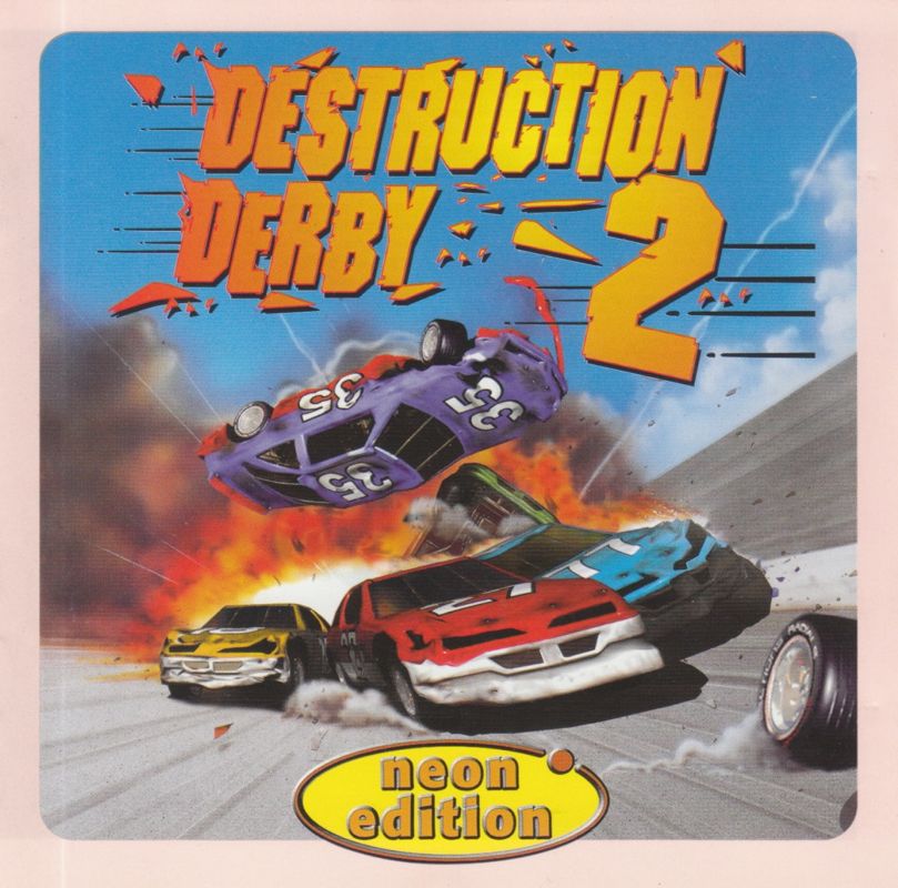 Other for Destruction Derby 2 (DOS and Windows) (neon edition): Jewel Case - Front Inlay