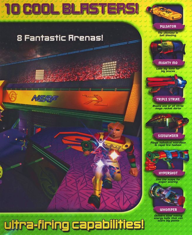Inside Cover for Nerf Arena Blast (Windows): Right