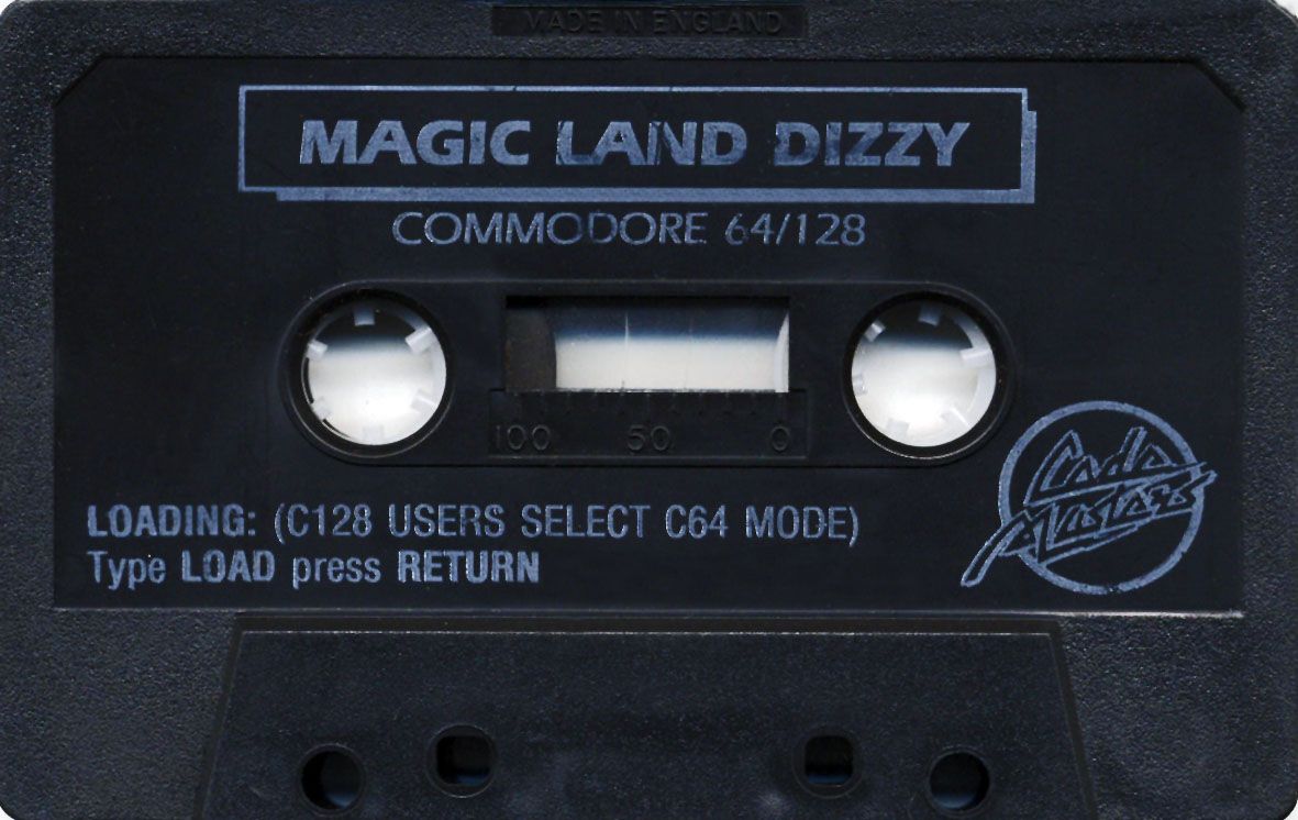 Media for Magicland Dizzy (Commodore 64)