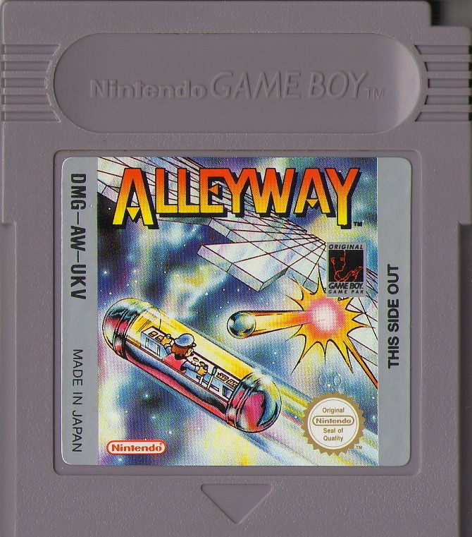 Media for Alleyway (Game Boy) (Original UK release)