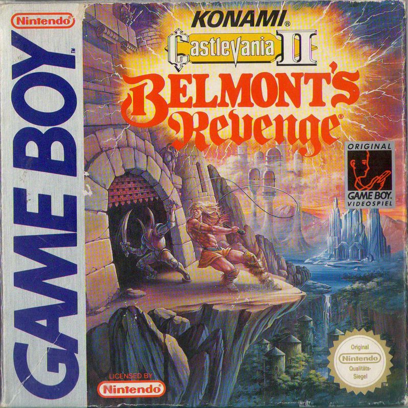 Front Cover for Castlevania II: Belmont's Revenge (Game Boy)