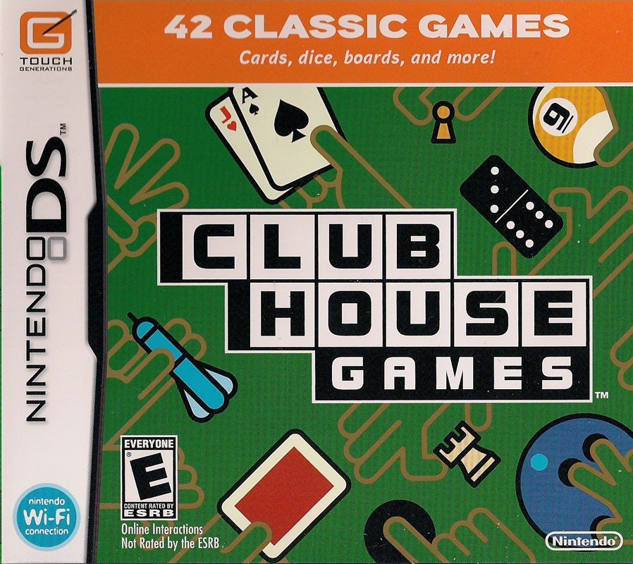 Clubhouse Games cover or packaging material MobyGames