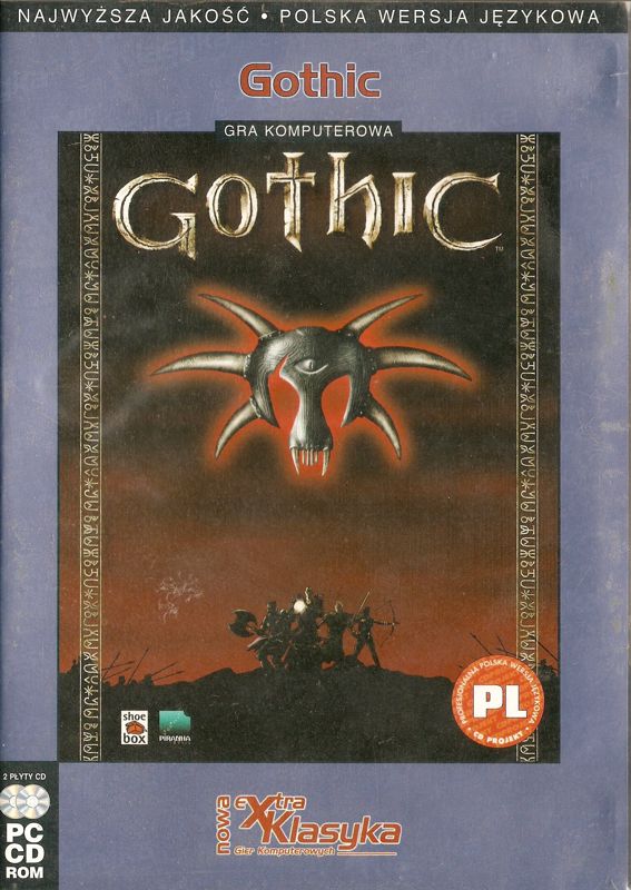 Front Cover for Gothic (Windows) (Nowa eXtra klasyka release)