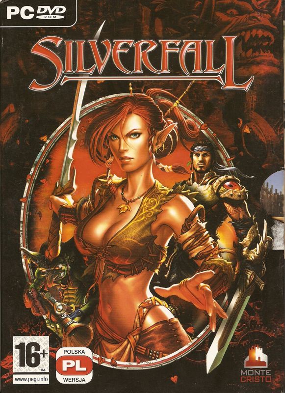 Front Cover for Silverfall (Windows)