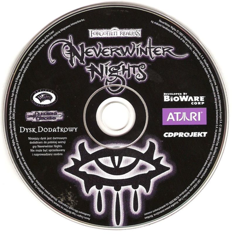 Media for Neverwinter Nights (Windows): Bonus CD