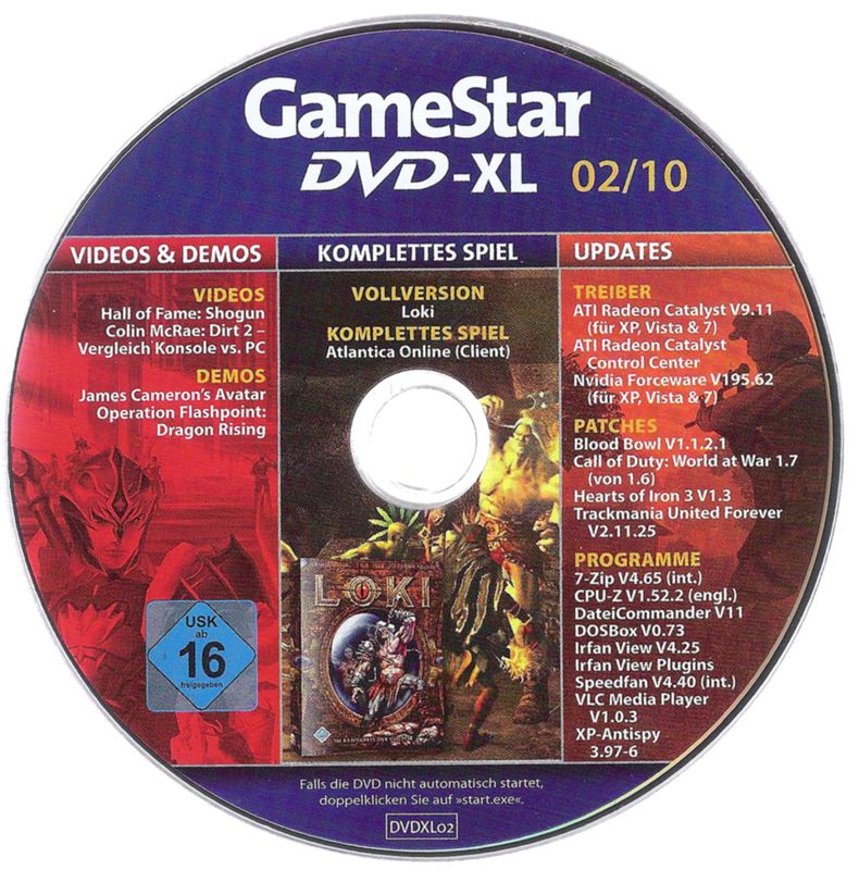 Media for Loki: Heroes of Mythology (Windows) (GameStar XL 02/2010 covermount)