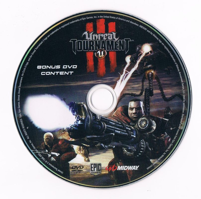 Media for Unreal Tournament III (Windows) (Extra Klasyka release): Bonus Disc