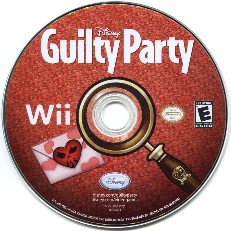 Media for Disney Guilty Party (Wii)