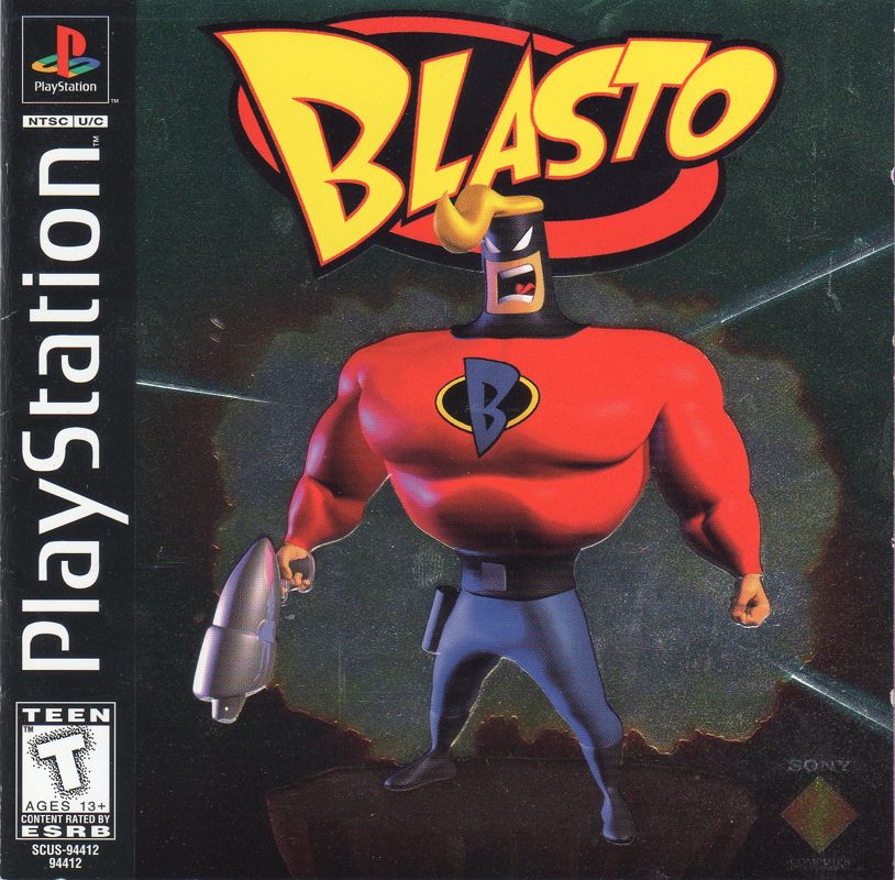 Front Cover for Blasto (PlayStation)