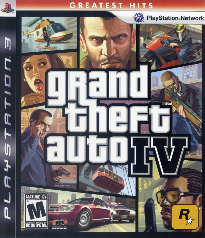 Front Cover for Grand Theft Auto IV (PlayStation 3) (Greatest Hits release)