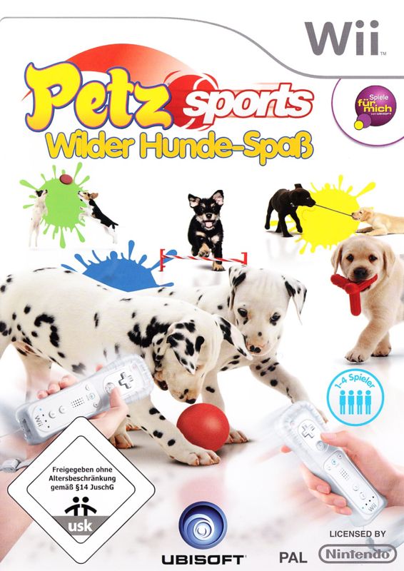 Front Cover for Petz Sports (Wii)