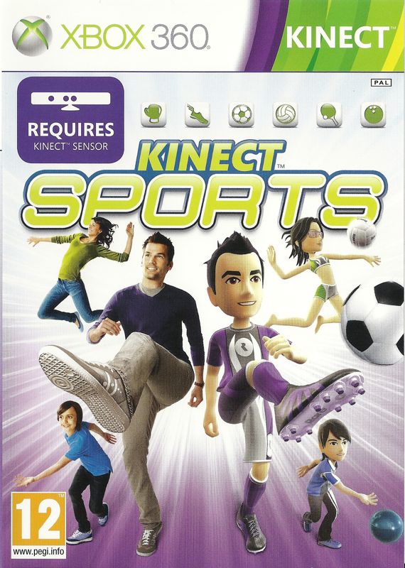 Front Cover for Kinect Sports (Xbox 360)
