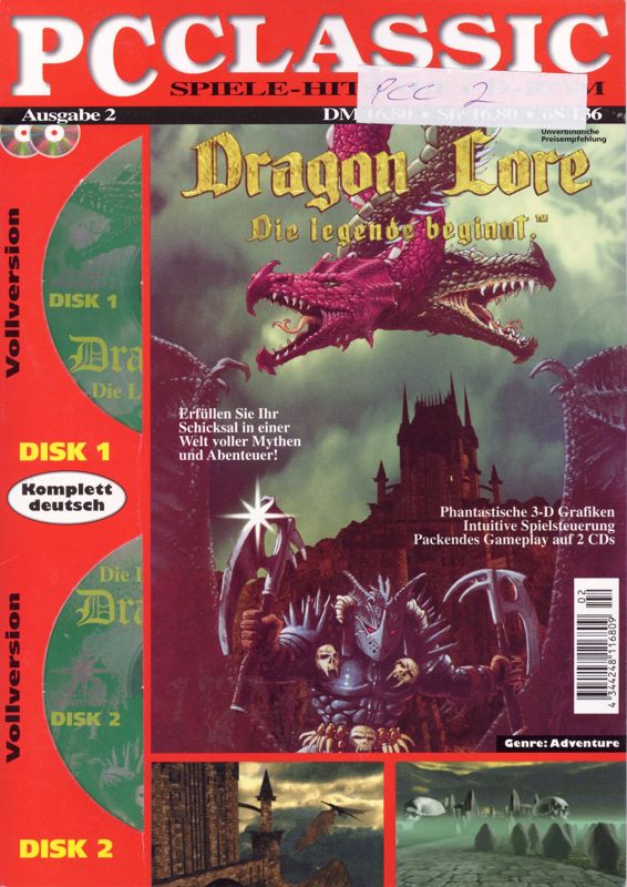 Front Cover for Dragon Lore: The Legend Begins (DOS) (PC Classic #2 Release)