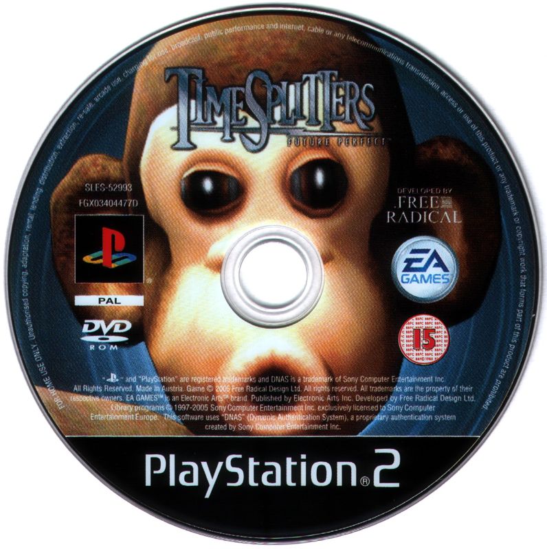 Media for TimeSplitters: Future Perfect (PlayStation 2)