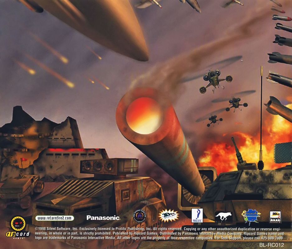 Other for Return Fire 2 (Windows): Jewel Case - Back