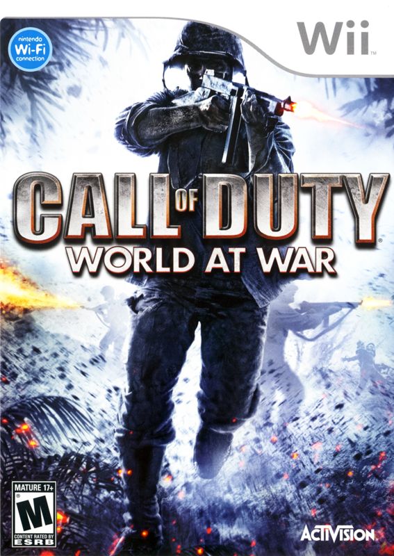 Front Cover for Call of Duty: World at War (Wii)