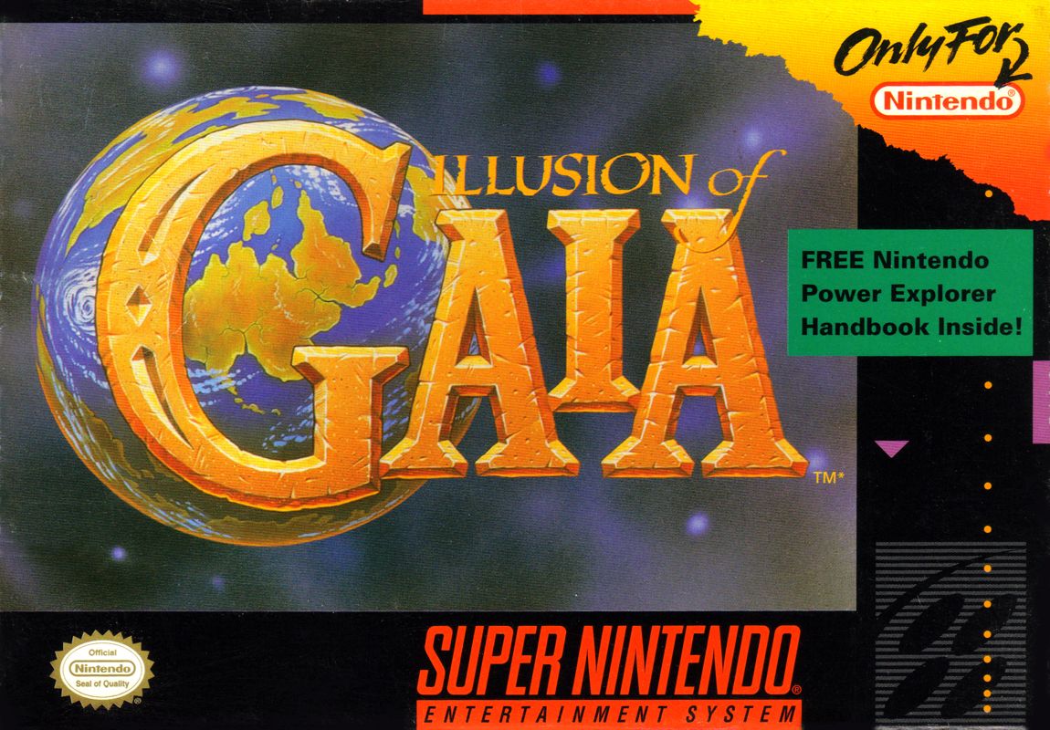Front Cover for Illusion of Gaia (SNES)