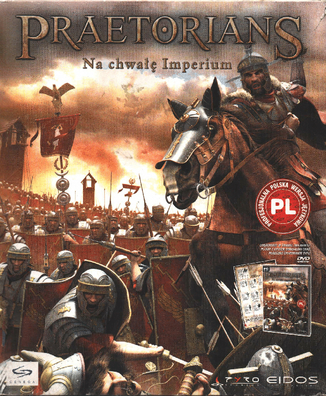 Front Cover for Praetorians (Windows)