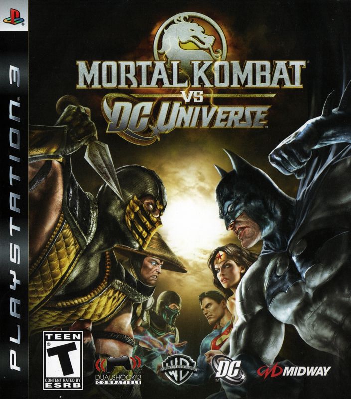 Front Cover for Mortal Kombat vs. DC Universe (PlayStation 3)