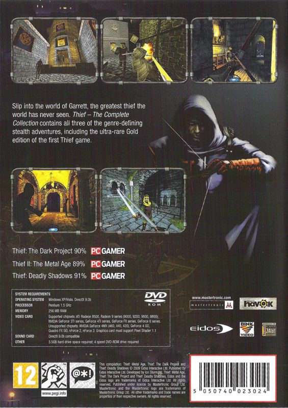 Back Cover for Thief: The Complete Collection (Windows)