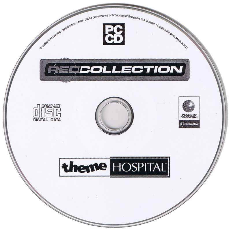 Media for Theme Hospital (DOS and Windows) (RedCollection release)