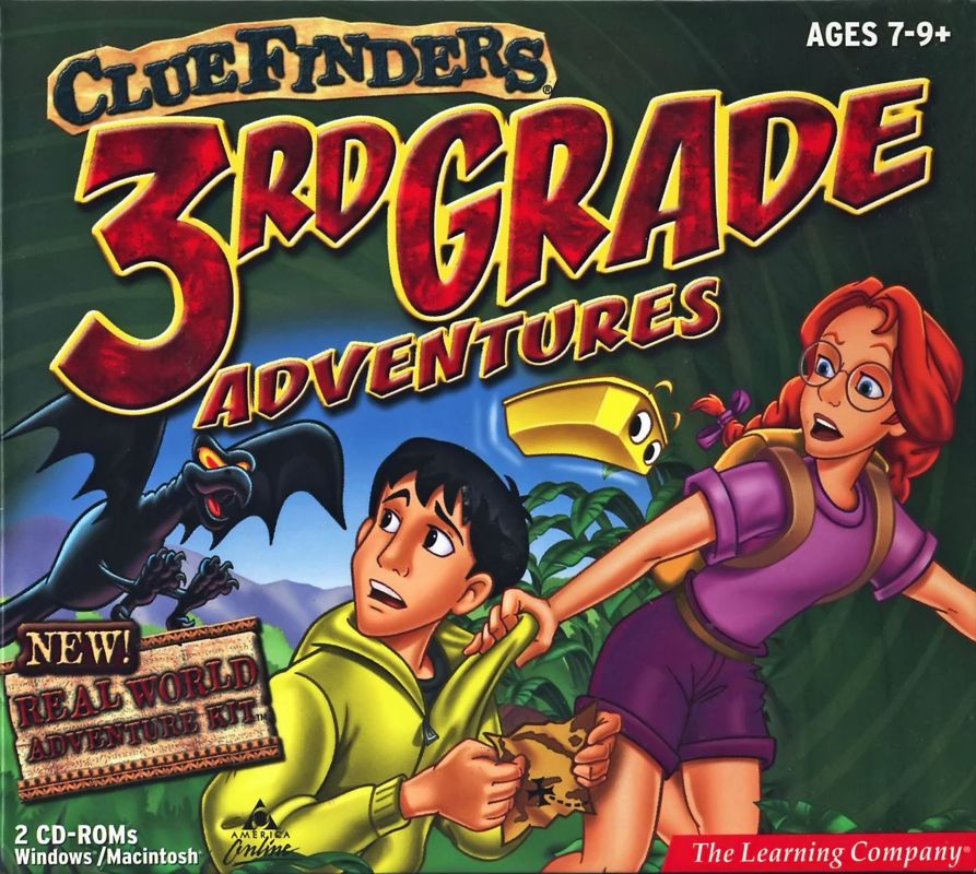 Other for ClueFinders: 3rd Grade Adventures (Macintosh and Windows) (Updated version): Sleeve Case - Front
