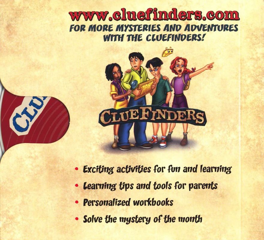 Other for ClueFinders: 3rd Grade Adventures (Macintosh and Windows) (Updated version): Sleeve Case - Inside Right