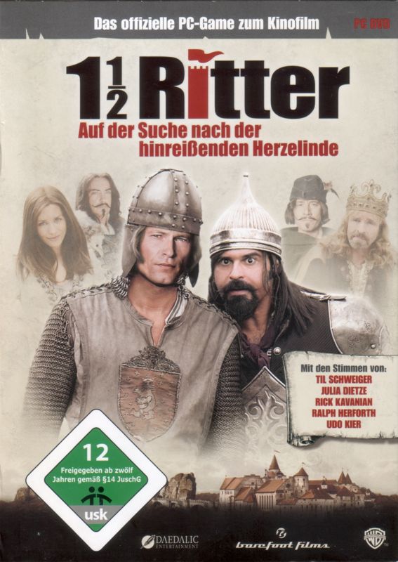 Front Cover for 1½ Ritter: Auf der Suche nach der hinreißenden Herzelinde (Windows)