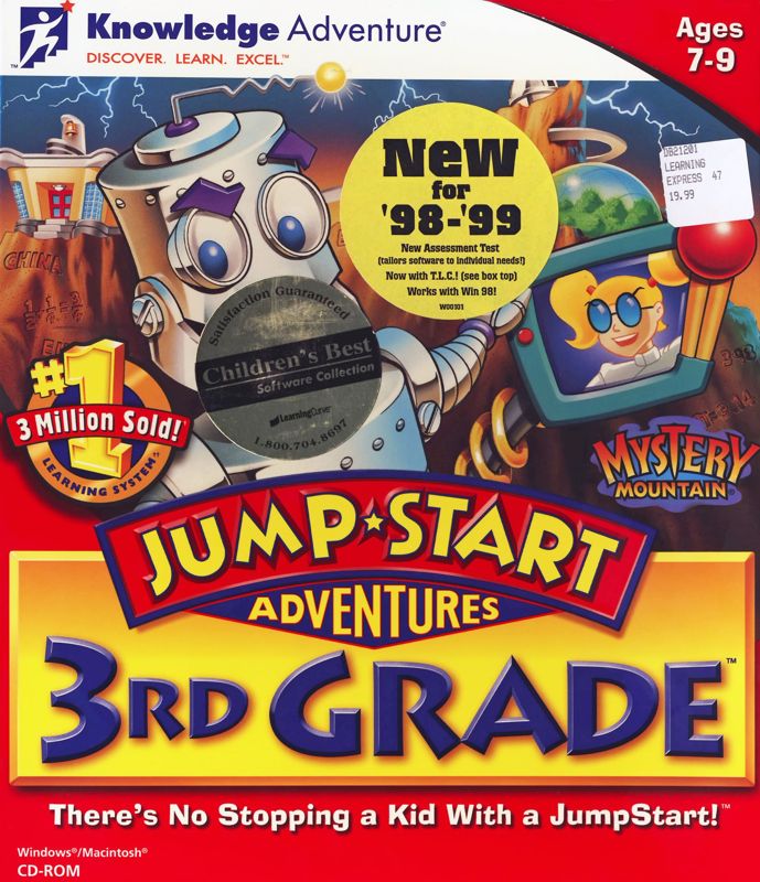 JumpStart Adventures: 3rd Grade - Mystery Mountain Cover Or Packaging ...