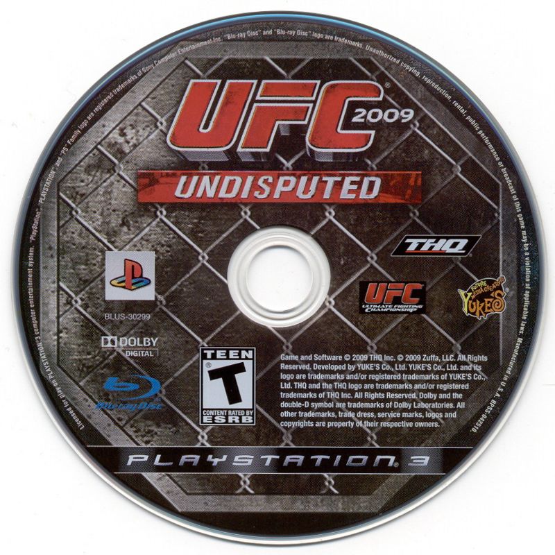 Media for UFC 2009 Undisputed (PlayStation 3)