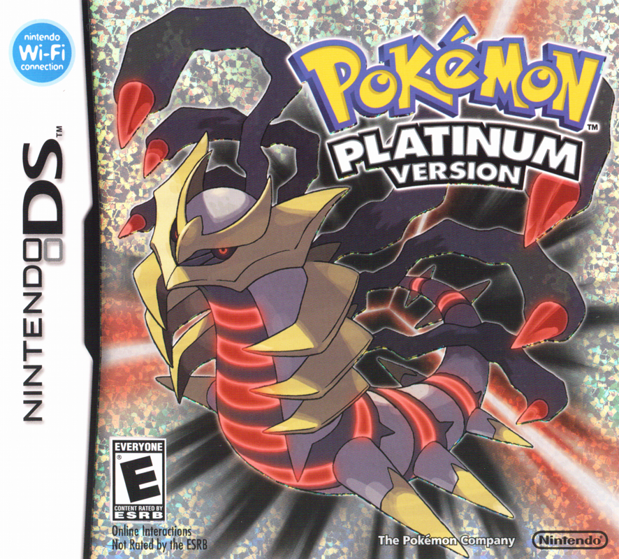 Front Cover for Pokémon Platinum Version (Nintendo DS)