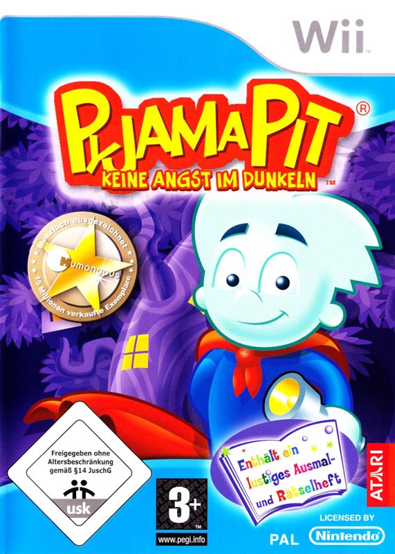 Front Cover for Pajama Sam: No Need to Hide When It's Dark Outside (Wii)